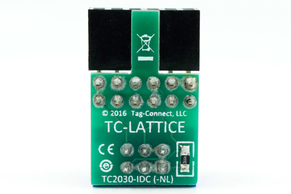 TCLATTICE adapter for TC2030 & HWUSBN2B debugger TagConnect