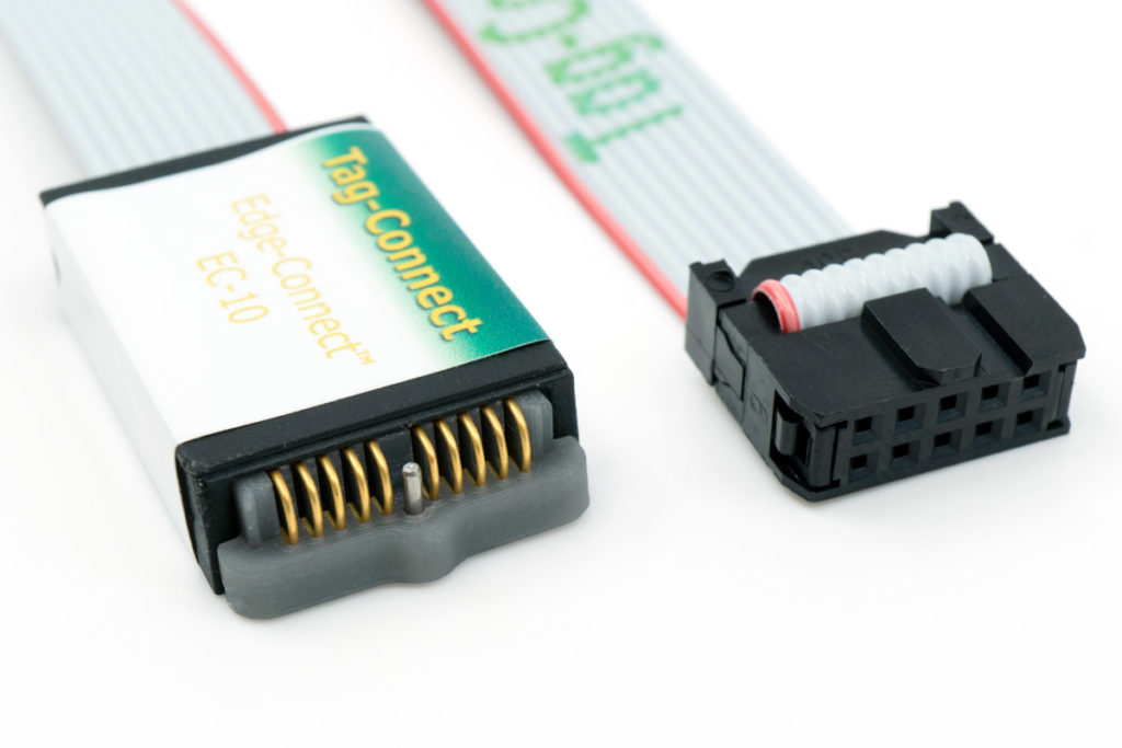 EC-10 10-pin Castellated Board-Edge Connectors | Tag-Connect