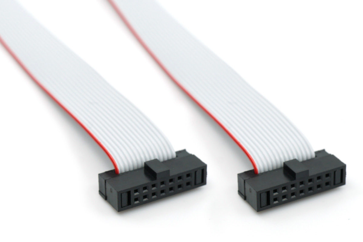 14-pin STDC14 Cortex Ribbon Cable 4 length with 50 mil connectors